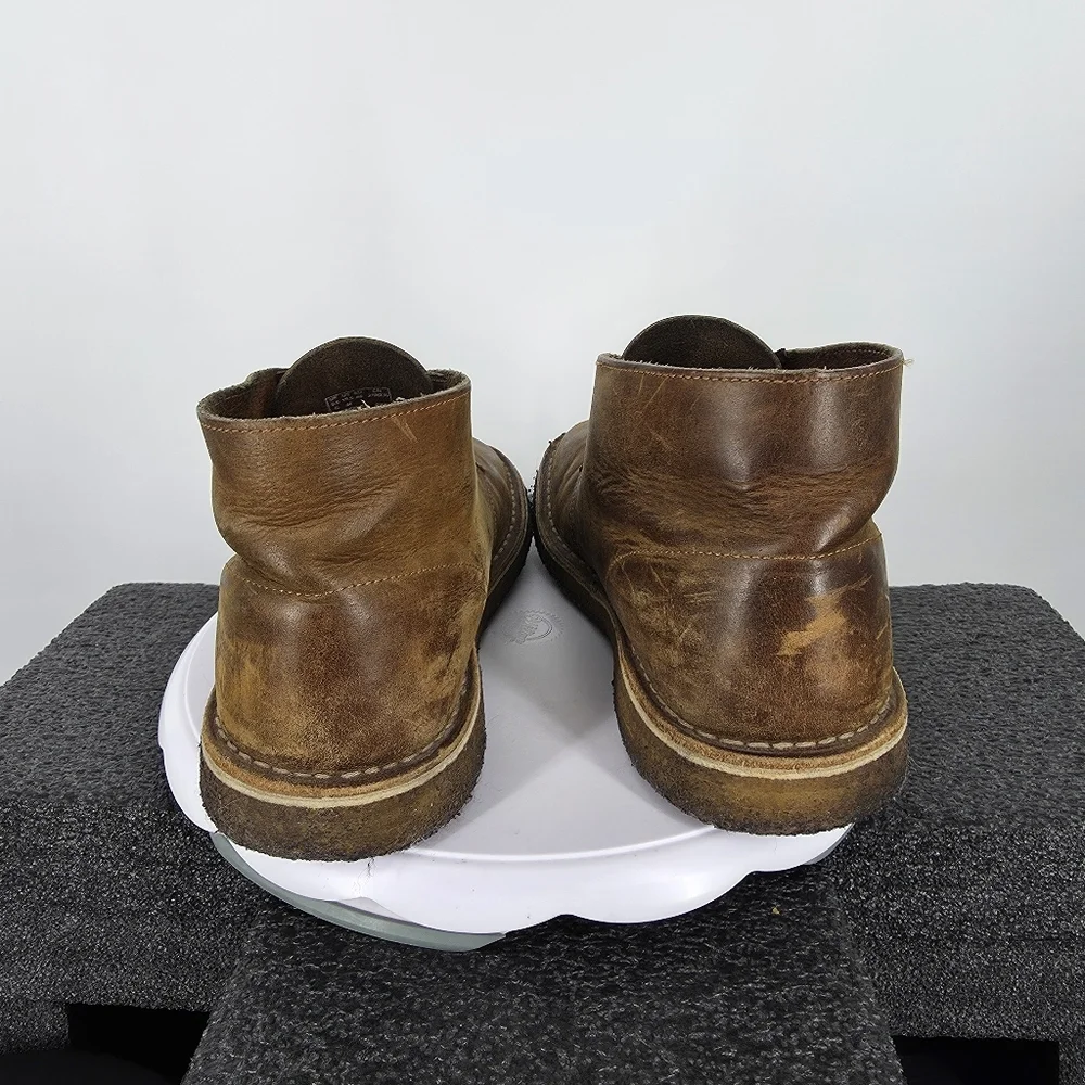 Clarks Originals Desert Boot Mens 10.5 Shoes Beeswax Leather Chukka Crepe Sole